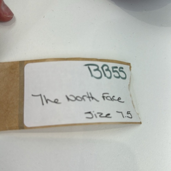 The North Face Dark Brown Leather Knit Top Combat Boots Women's Size 7 ½ - Picture 10 of 11